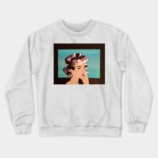 Curly Girl Crewneck Sweatshirt